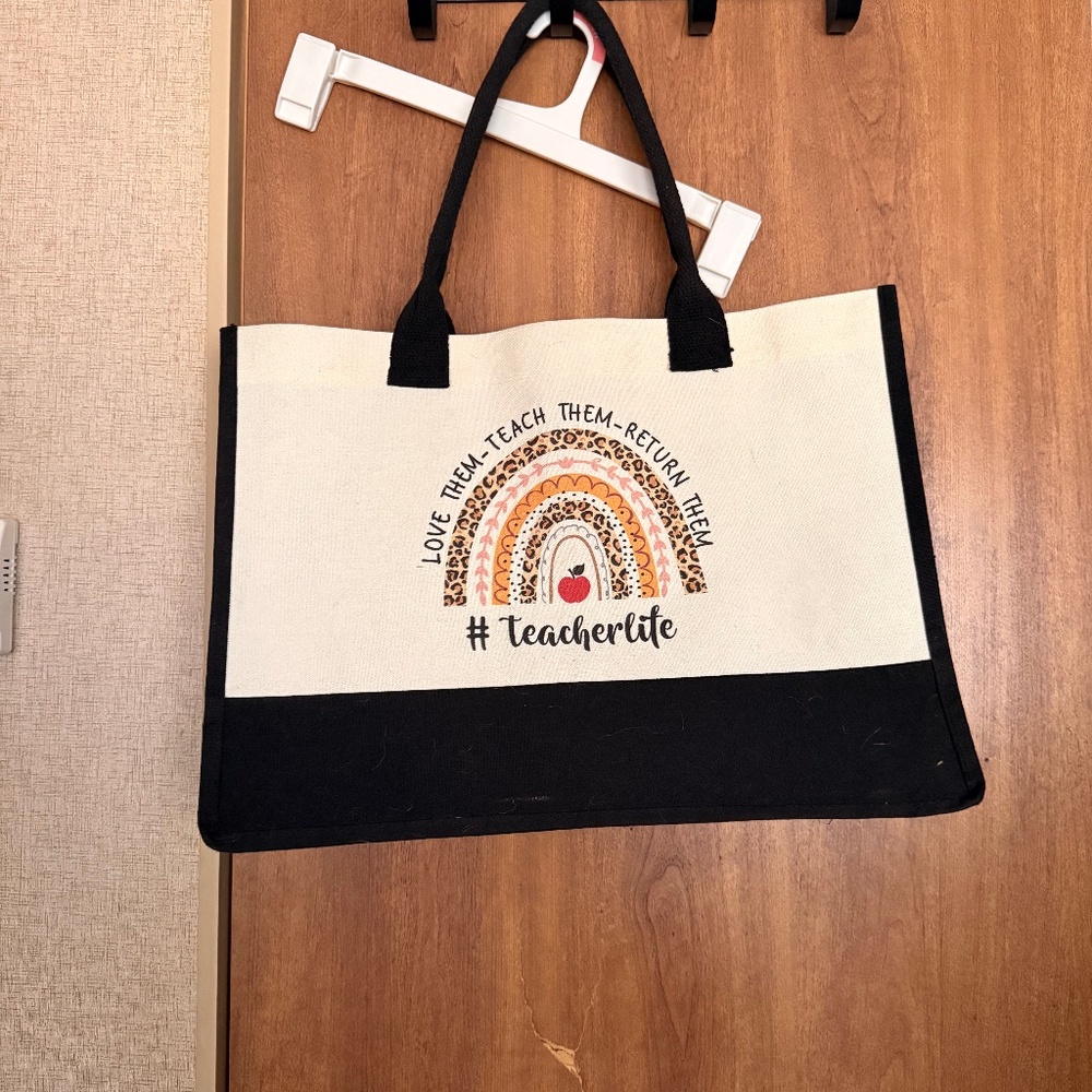 Teacher canvas bag